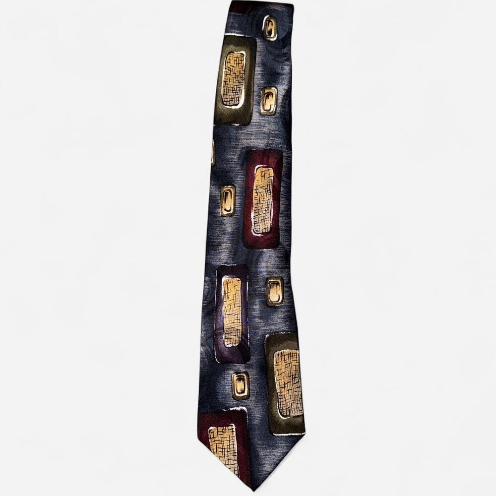 Vintage 90s Croft & Barrow Abstract Neck Tie